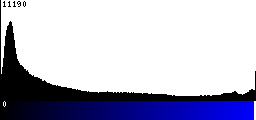 Blue Histogram