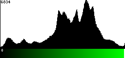 Green Histogram