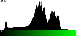 Green Histogram