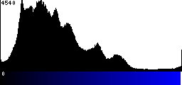 Blue Histogram