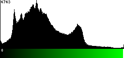Green Histogram