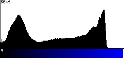 Blue Histogram