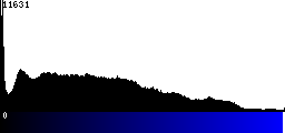 Blue Histogram