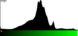 Green Histogram