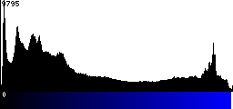 Blue Histogram