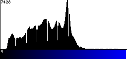 Blue Histogram