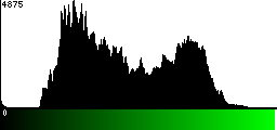 Green Histogram