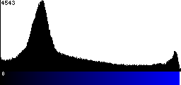 Blue Histogram
