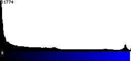 Blue Histogram