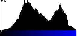 Blue Histogram