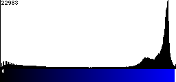 Blue Histogram