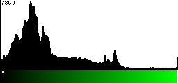 Green Histogram