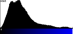 Blue Histogram