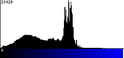 Blue Histogram