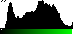 Green Histogram