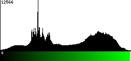 Green Histogram