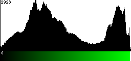 Green Histogram