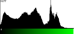 Green Histogram