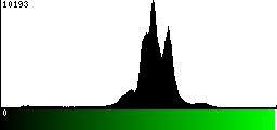 Green Histogram