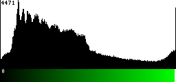 Green Histogram