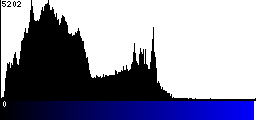 Blue Histogram
