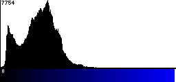 Blue Histogram