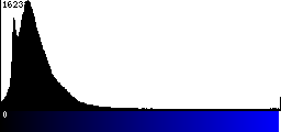Blue Histogram