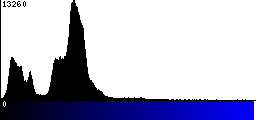Blue Histogram