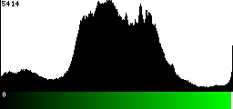 Green Histogram