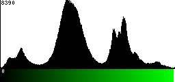Green Histogram