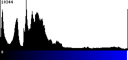Blue Histogram