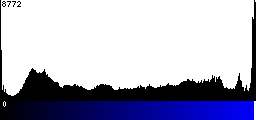 Blue Histogram