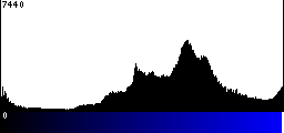 Blue Histogram