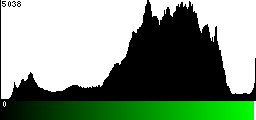 Green Histogram