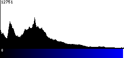 Blue Histogram