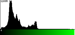 Green Histogram
