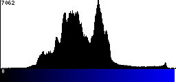 Blue Histogram