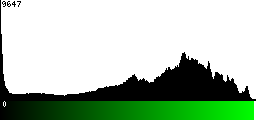 Green Histogram