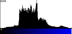 Blue Histogram