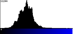 Blue Histogram