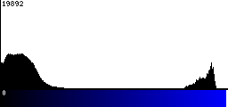 Blue Histogram