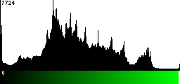 Green Histogram