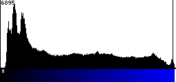 Blue Histogram