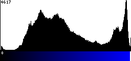 Blue Histogram