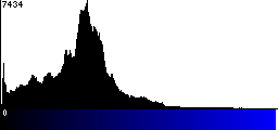 Blue Histogram