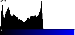 Blue Histogram