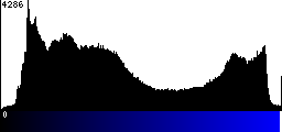 Blue Histogram