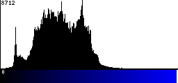 Blue Histogram