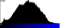 Blue Histogram