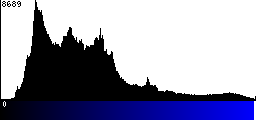 Blue Histogram